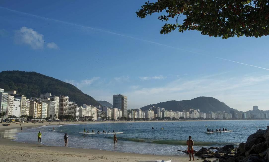 Flat Copacabana Quadra Da Praia 907 Appartement Rio de Janeiro Buitenkant foto